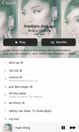 Shut up - Ariana Grande