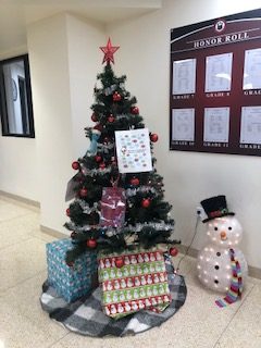 The Giving Tree graces the main lobby with light and purpose.